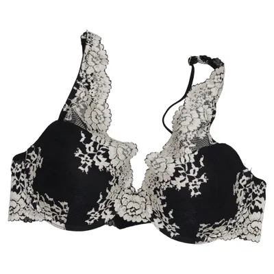 Bra (Black, White) from Creem Elastane, Polyamide, Polyester