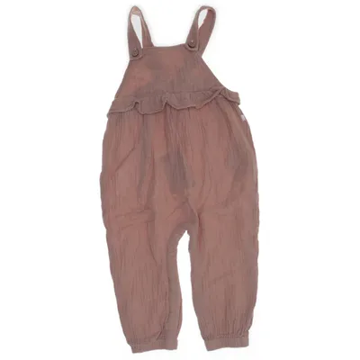 Hängselbyxor (Beige) från Lil'Atelier Bomull