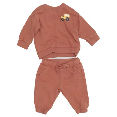 Loungewear (Bruin) van Lindex Katoen, Elastaan