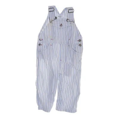 Dungarees (Blue, White) from Baby Boden Cotton