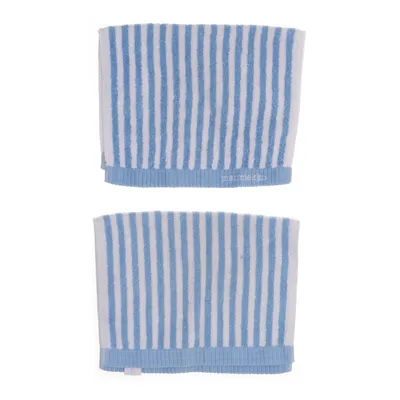 Handdoek (Blauw, Wit) van Marimekko Katoen