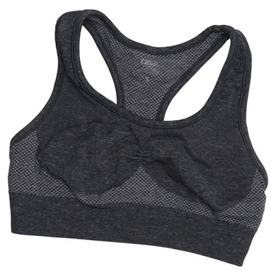 Sports bra (Gray) from Casall Elastane, Polyamide, Polyester