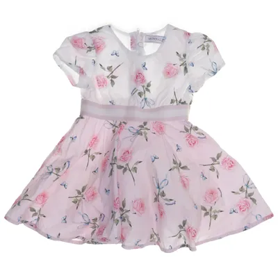 Robe (Rose, Blanc, Multicolore) de Monnalisa