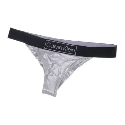 Bikiniunderdel (Silverfärgad) från Calvin Klein Swimwear Elastan, Polyamid