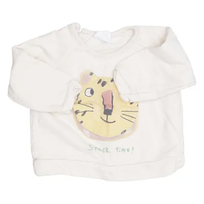 Sweatshirt (Beige) von Zara Mini Baumwolle