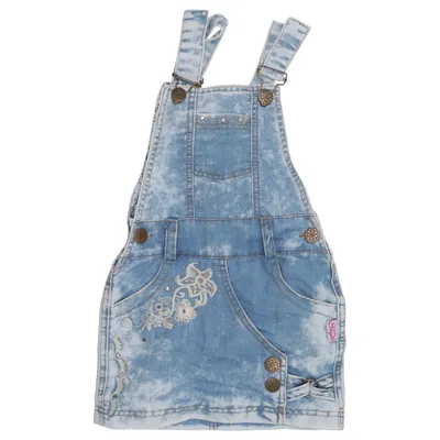 Tuinjurk (Blauw, Wit) van Mini Mini