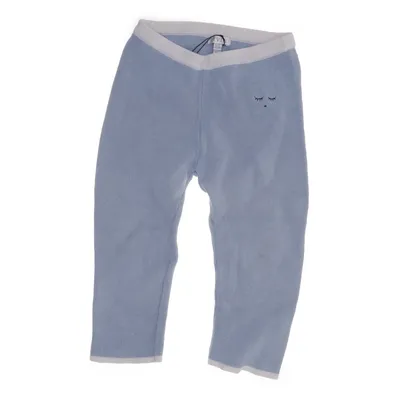 Pyjamasbukser (Blå, Hvid) fra Livly Bomuld