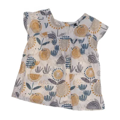 Tunic (Beige, Blue, Brown, Yellow) from Sense Organics Cotton