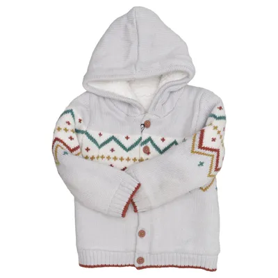 Cardigan (Grå, Flerfarvet) fra Nutmeg Akryl, Polyester