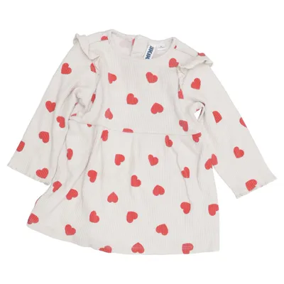 Robe (Beige, Rouge) de KiK Coton, Élasthane