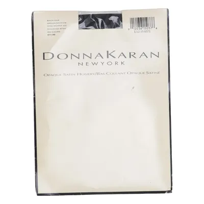 Nylon panty (Zwart) van Donna Karan Katoen, Elastaan, Polyamide