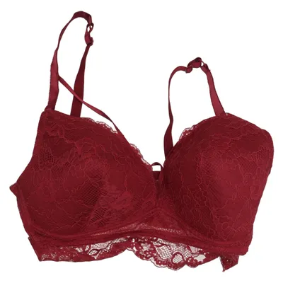 Bralette (Rød) fra Secret Possessions Elastan, Polyamid, Polyester