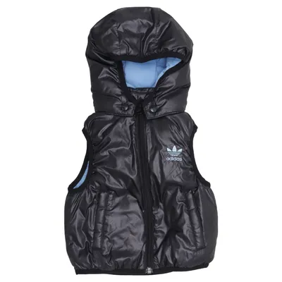 Ytterväst (Svart, Blå) från Adidas Mini Rodini Ekologisk bomull, Återvunnen polyester
