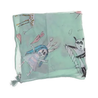 Bandana (Grøn, Flerfarvet) fra Noa Noa Bomuld