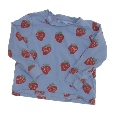 Långärmad t-shirt (Blå, Röd) från Rikki Bomull, Elastan