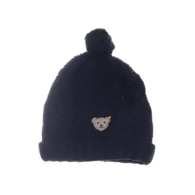 Pompon muts (Blauw) van Steiff Kasjmier, Nylon, Wol