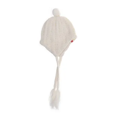Bobble hat (White) from North Style Acrylic, Polyester