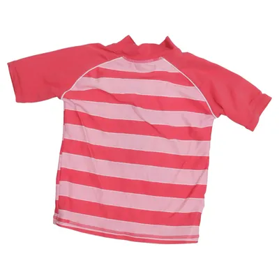 T-shirt de natation (Rouge, Rose) de Bodyzone by KappAhl Élasthane, Polyamide