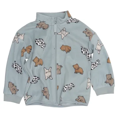 Veste polaire (Turquoise, Multicolore) de H&M Polyester