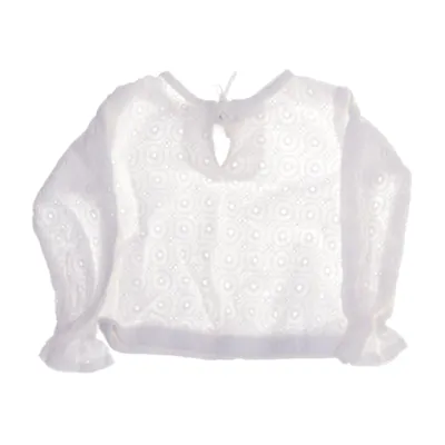 Blouse (Wit) van Salty Stitch
