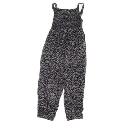 Jumpsuit (Zwart, Meerkleurig) van Kids by Lindex Viscose