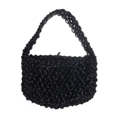 Handväska (Svart, Silverfärgad) från Hvisk Polyester