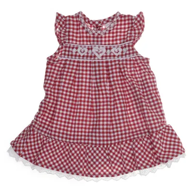 Dress (Red, Multicolored) from Baby by Lindex Cotton
