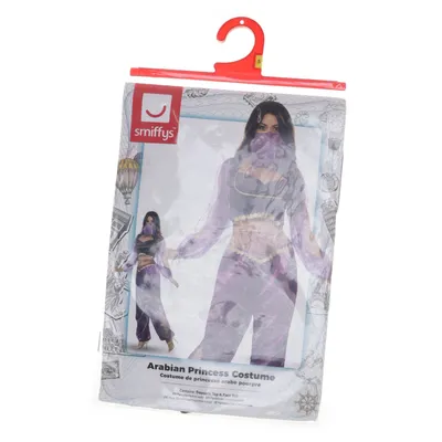 Maskeradkläder (Lila, Svart, Guldfärgad) från Smiffy's Polyester
