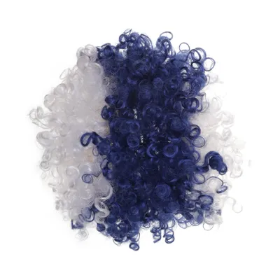 Wig (White, Blue)