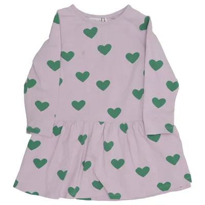 Robe (Violet, Vert) de Mini Rodini Coton, Élasthane