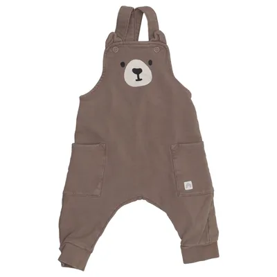 Sparkdräkt (Brun) från Lindex Baby Bomull, Elastan