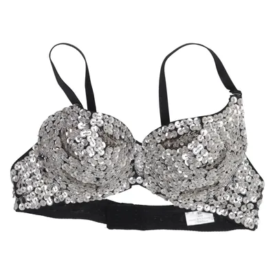BH (Silber, Schwarz) von Ester Elenora Baumwolle, Polyester