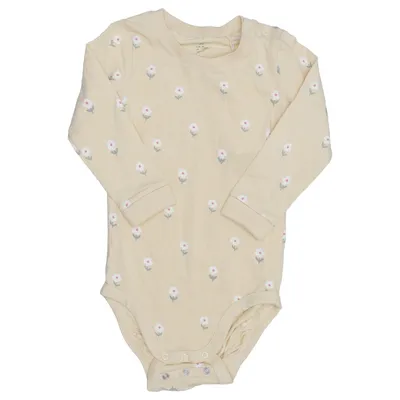 Body (Gul, Flerfärgad) från Lindex Baby Bomull, Elastan