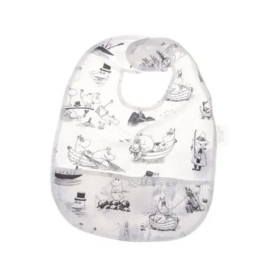 Haklapp (Vit, Svart) från Mumin