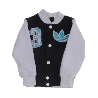 Collegejakke (Sort, Flerfarvet) fra Adidas Bomuld
