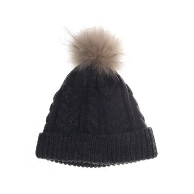 Pompon muts (Grijs) van Gipsy by Mauritius Bont, Acryl, Polyester