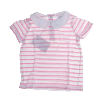 T-shirt (Vit, Rosa) från Jacadi Paris Bomull