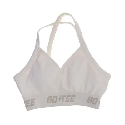 Sport-bh (Wit) van Bo+Tee Nylon, Elastaan