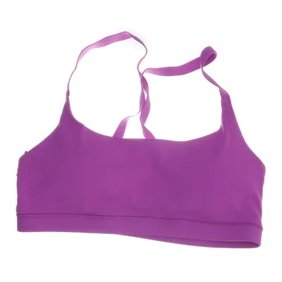 Sports bra (Purple) from Adidas Elastane, Polyester