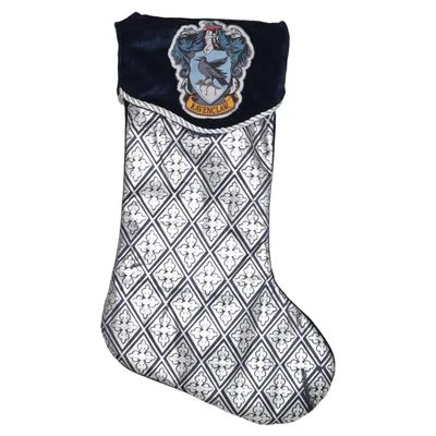Chaussette de Noël (Bleu, Argent) de Harry Potter