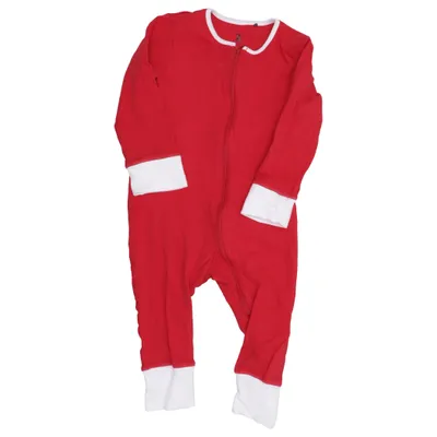 Barboteuse (Rouge, Blanc) de Åhléns Kids Coton, Élasthane