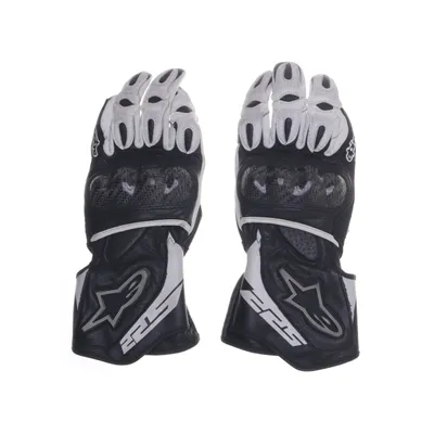 Motorcycle gloves (Black, White) from Alpinestars