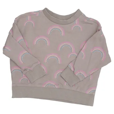 Sweatshirt (Beige, Multicolored) from Uniq Mini Cotton, Elastane