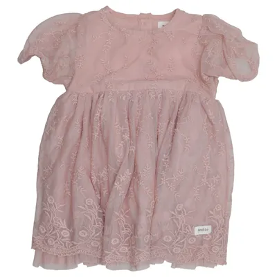 Jurk (Roze) van Newbie by KappAhl Katoen, Polyester