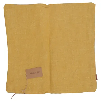 Cushion cover (Yellow) from Boel & Jan Cotton