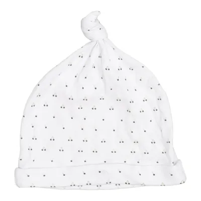 Beanie (White, Multicolored) from Livly Cotton