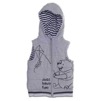 Outer vest (Gray, Blue) from Disney Baby Cotton, Polyester