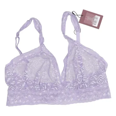 Bralette (Purple) from Lace Laboratory Elastane, Polyamide
