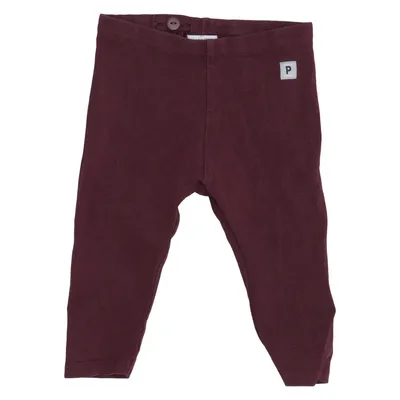Leggings (Rød) fra Polarn O. Pyret Elastan, Økologisk bomuld