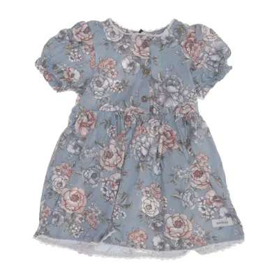 Dress (Blue, Multicolored) from Newbie by KappAhl Cotton